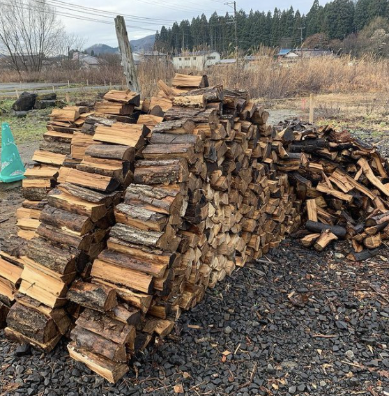 完売】ナラの薪